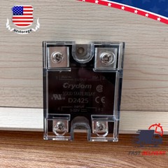 2PCS For Crydom D2425 SSR Solid State Relay Input 3-32VDC Output 240VAC 25A US