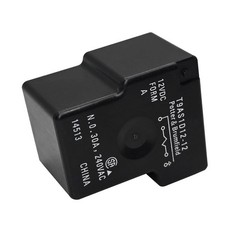 12VDC 30A SPST-NO PCB Power Relay Set of 2 Compatible With PC Board or Panel