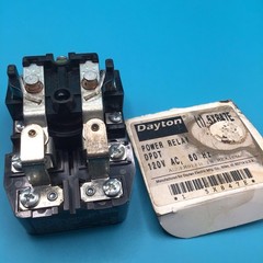 Dayton Power Relay 5X847E New without Box 120V 60Hz DPDT