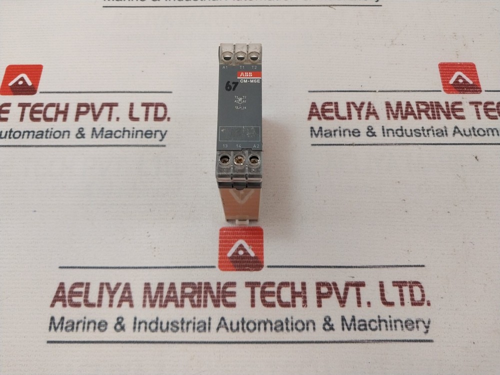 Abb Cm-mse Thermistor Motor Protection Monitoring Relay Ac 110-130v 50/60hz