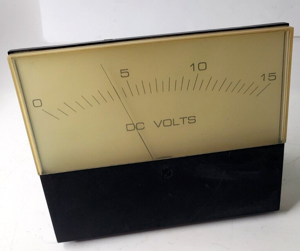 PC&S DC VOLTS STV25DC15V VMA 1740150000 0-15 VDC SCALE 0-15 VDC DC VOLTS