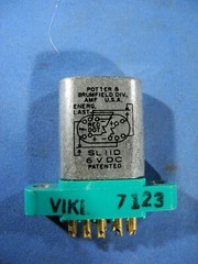 POTTER BRUMFIELD AMF RELAY SL11D6VDC SL11D 6VDC W/ SOCKET