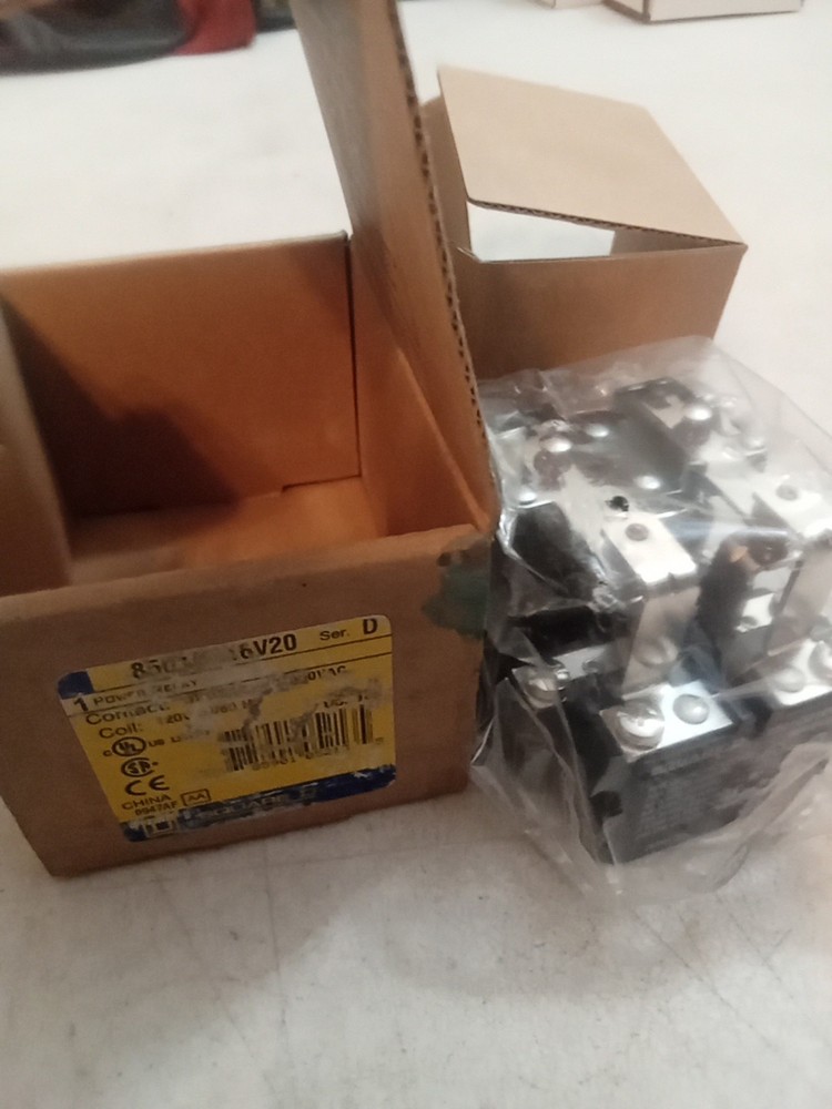 New Square D 8501C016V20 Power Relay Contact