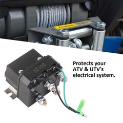 12V 250A Winch Solenoid Relay Contactor Fits 15005000lbs ATV UTV Winches