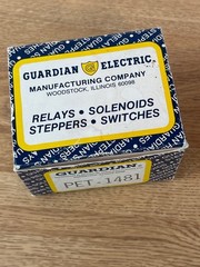 NOS NIB Guardian Electric PET-1481 Time Delay Relay Socket Free P&H to US