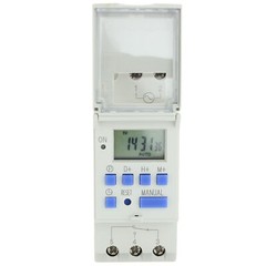 Shopcorp HD Display Memory Function Timer – ATHC 15A, 110V, DIN Rail Mounting