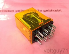 CP Clare 354A11A2C 6VDC 4PDT Relay, 3A 120VAC, 30VDC, 1/10hp (SPDT x4), 5VDC