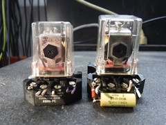 AMF Potter & Brumfield KRP-11AY-120 & KRP-11AG-120 Relay / RB08-PC Relay Base