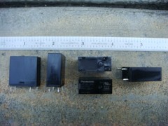 LOT 5 PANASONIC 10A/277VAC 5A/30VDC RELAYS 24V SPST LKP1aF-24V — New and Unused