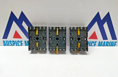 Omron P2CF-08-E Relay Socket 8-Pin DIN Rail Mount | Genuine OEM | Lot of 3