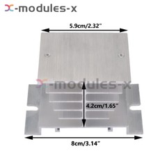 SSR-25DA SSR-75DA SSR-60DA 250V Solid State Relay Alloy Heat Sink 25/40/60/100A