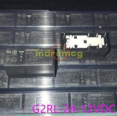 2PC OMRON Power Relay G2RL-24-DC12 G2RL-2-DC12 8A 250VAC 8 Pins