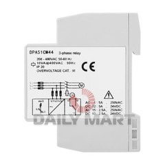 New In Box CARLO GAVAZZI DPA51CM44 Delta Monitoring Relay 3-Phase