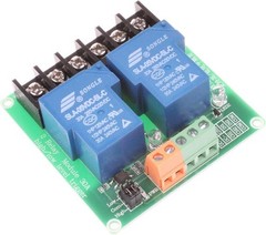 5V 2 Channel Relay Module High Low Level Trigger Optocoupl Style: 2-Channel 5V