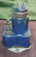 Vtg CUTLER-HAMMER Relay 200AMP 1PST, Class Coil 28V. DC, 6042H6, U.S.A.