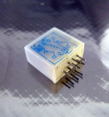 TekTronix 600 Ohm, 15Vdc, SPST & SPDT, 27631 Dustproof Relay # A-2112 Audio Stan
