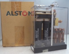 ALSTOM SIGNALING INC TYPE B1 BIAS-NEUTRAL 2100-OHM VITAL RELAY, P/N 56001-984-1