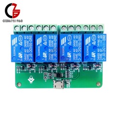 HID Drive free USB/Micro USB 1/2/4CH 5V Relay Module 10A 250V AC / 10A 30V DC