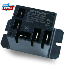 Zettler Mini Power Relay AZ2280-1C-24AF 30A 277VAC 28VDC -Universal 24 AC Volt