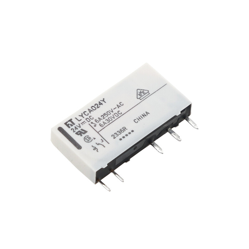 5Pcs Power Relay 5Pins 6A 250VAC LYCA024Y 24VDC
