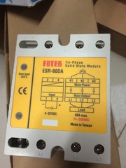 1PCS New FOTEK Soild State Relay ESR-80DA.