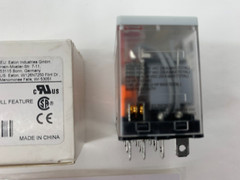 Eaton D7PF4AT General Purpose Relay 24VAC Coil 4PDT