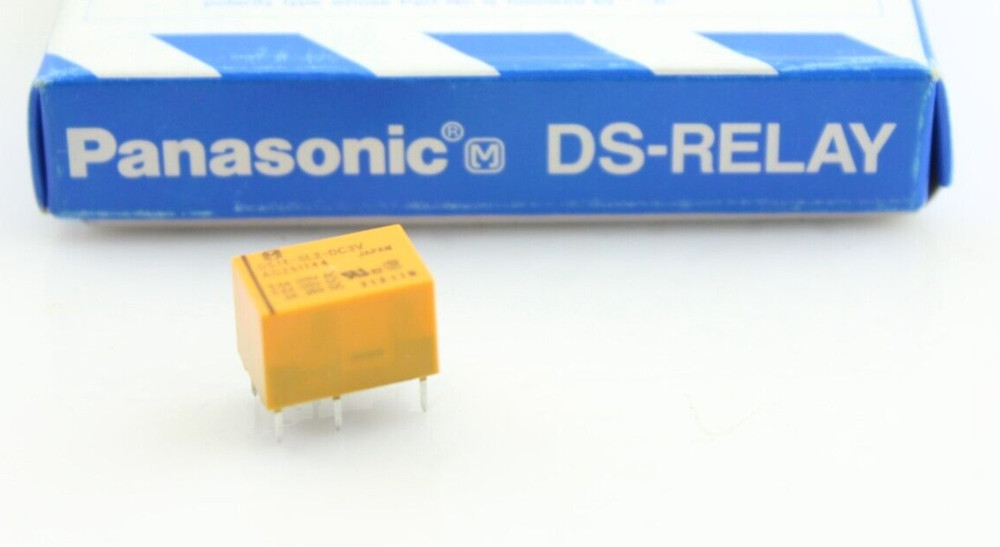 New Qty 1 Panasonic DS Relay DS1E SL2 DC3V NOS 6 Pin Made n Japan