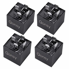 4 Pack 12V 40A Automotive Marine Electrical Relay Switches Compatible With Ca…