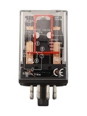 Small Intermediate Relay MK2P I 8 Pin 10A 250VAC AC 220V for Communication