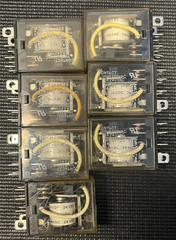 Omron LY2 24VDC DPDT Power Relay Lot of 7