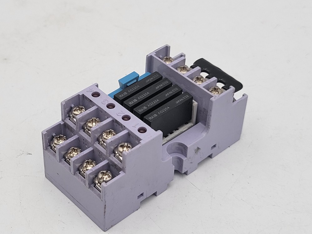 NAIS RT3SP2-24V Relay Module RT-3 Series DIN Rail Mount Screw Terminal 24 Volt