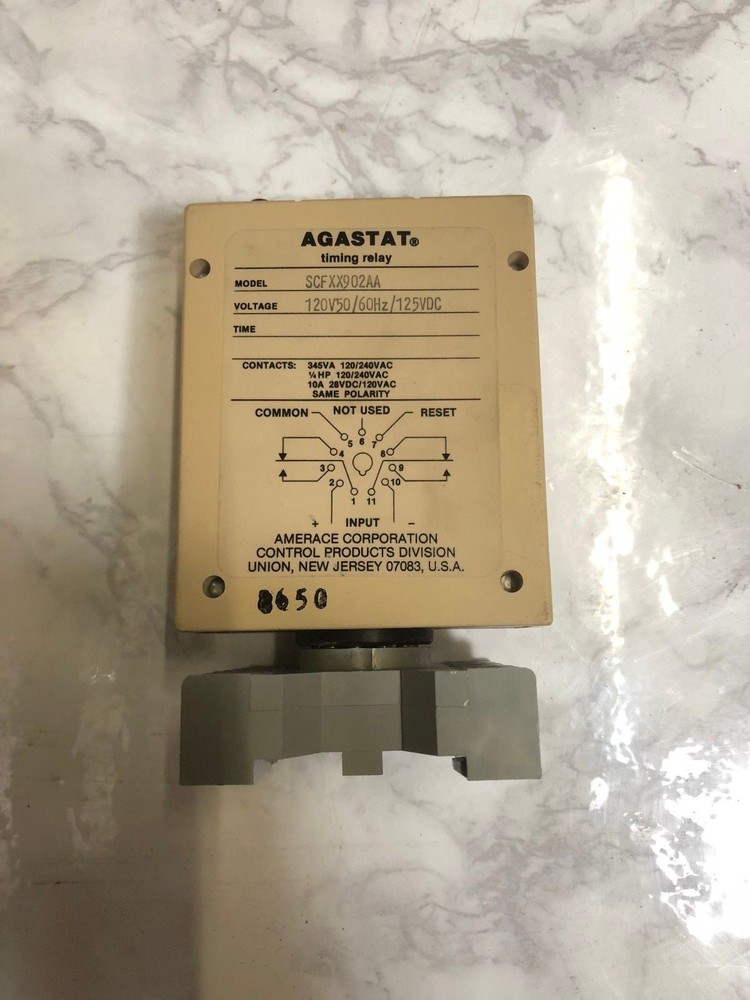 SCFXX902AA AGASTAT TIMING RELAY