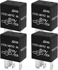 High-Performance 10A/20A Automotive Relay Set of 2 for Ford – OEM Quality