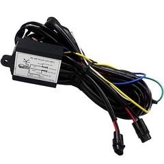 DRL Controller Car Auto LED Daytime Running Light Relay Harness Dimmer
