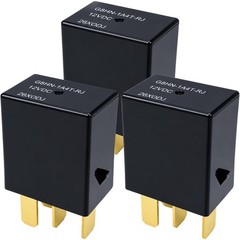 3Pack G8HN1A4TRJ Relay – 30A 12VDC 4Pin SPST Automotive Relay – Compatible wi…