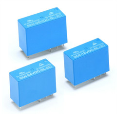 Miniature Print Relays 5V 12V 24V 2-Switcher 2xUM Relays SMI-05V/12V/24VDC-SL-2C