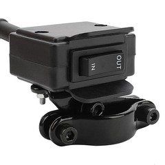 12V Winch Switch with Mounting Bracket Winch Rocker Thumb Switch for ATV
