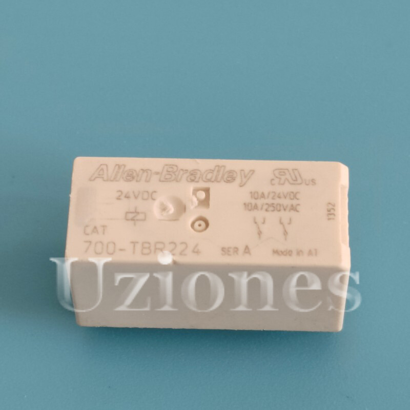 Power Relay 700TBR224 For Allen-Bradley 700-TBR224 Ser A 24VDC 250VAC 10A 8-Pins