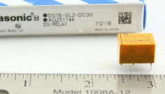 New Qty 1 Panasonic DS Relay DS1E SL2 DC3V NOS 6 Pin Made n Japan