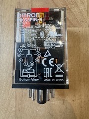 Omron Mks3pin5ac120 Plug-In, General Purpose Relay, Octal, 10 A, 11 Pins,