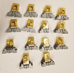 IDEC RR2BA-U Relay SR3B-05 Relay Socket 12V (Lot of 14)