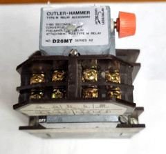 CUTLER HAMMER TYPE M RELAY D26MB / D26MPR / D26MPL / D26MPS WITH ACCESSORY D26MT
