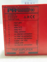PR ELECTRONICS 2237 TRIP AMPLIFIER RELAY 24VDC 2237 B2A (FREE SHIP FEDEX/DHL)