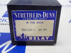 Struthers-Dunn A112XAX Relay Shunt Coil 100-130 60CY 1.93A 115V