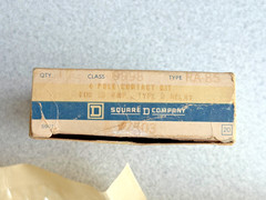 NEW Square D 9998RA85 4 Pole Contact Kit For D Relay