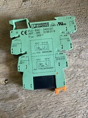 12x Phoenix Contact PLC-BSC-24DC/21 (2966016) Power Relay, IP20, DC 21-30 V