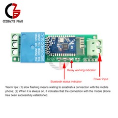 DC 5V 1Channel For Bluetooth Relay Module APP Control Switch Smart Home