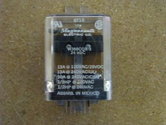MAGNECRAFT RELAY PART # W388CQX-3 NSN: 5945-01-136-1047 24VDC
