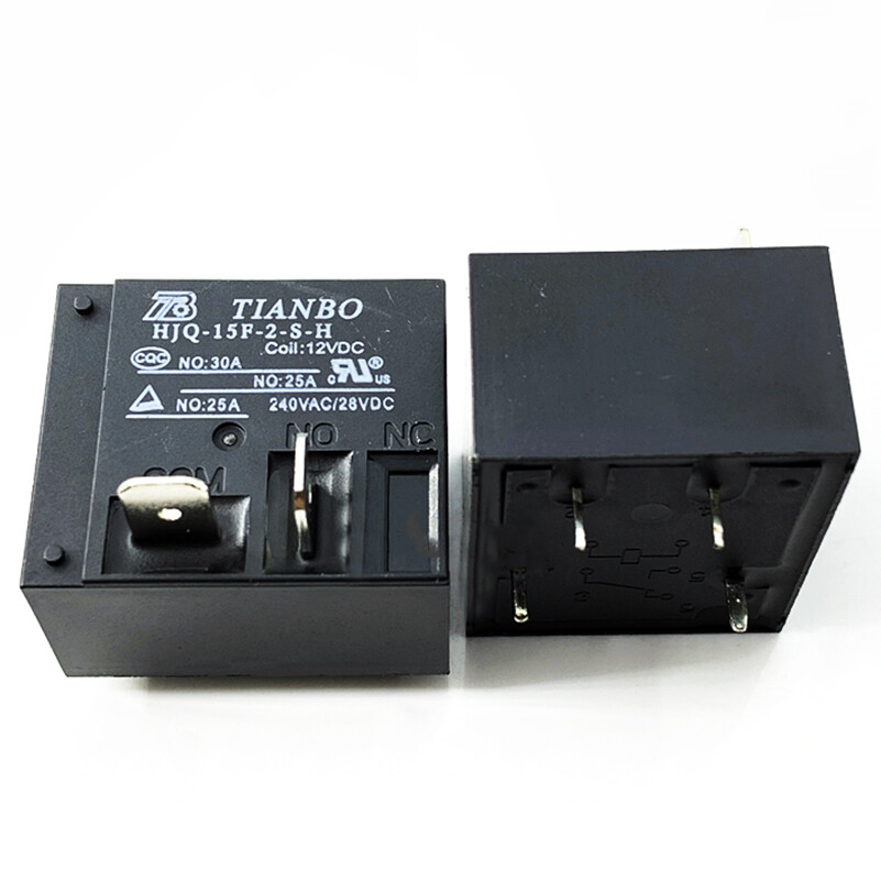 1PC HJQ-15F-2-S-H 12VDC Power Relay 4Pins