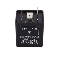 3Pins Flasher Relay Flasher Relay LED Light Indicator Relay Flasher with Switch…